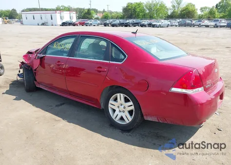 2013 Chevrolet Impala Lt z USA, uszkodzony, nr VIN 2G1WG5E37D1122217